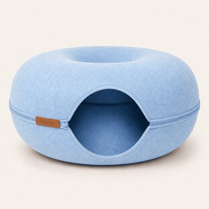 Peluxe™ CatHalo – Cama Interactiva 4 en 1 para Gatos